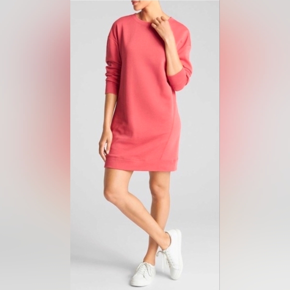 GAP Dresses & Skirts - NWOT GAP Sweatshirt Dress - Coral (Peach) - Size S